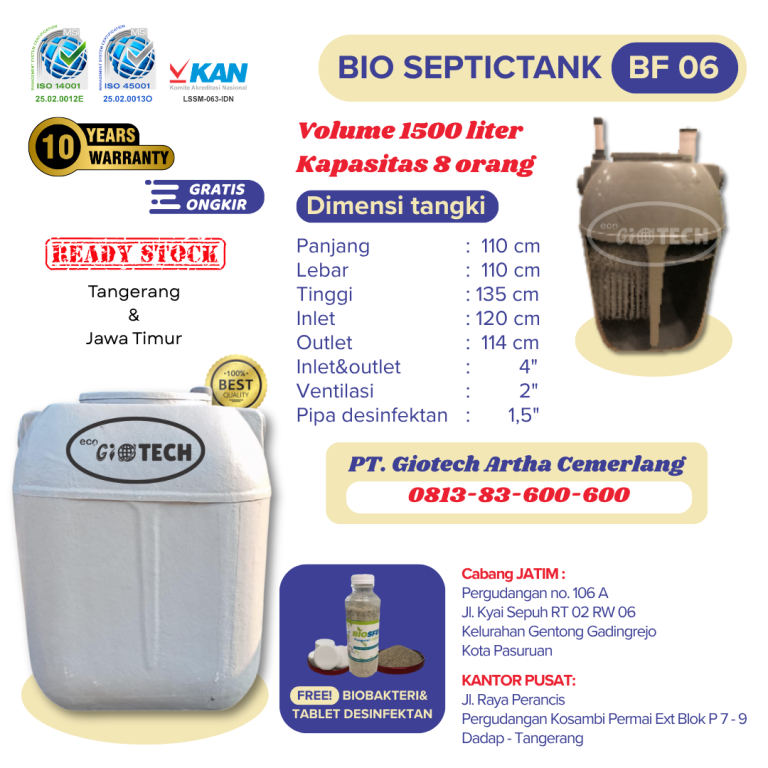 Volume 1500 Liter