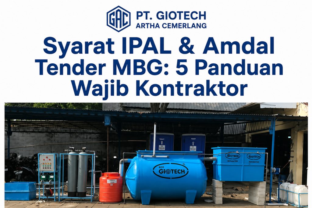Syarat IPAL & Amdal Tender MBG: 5 Panduan Wajib Kontraktor