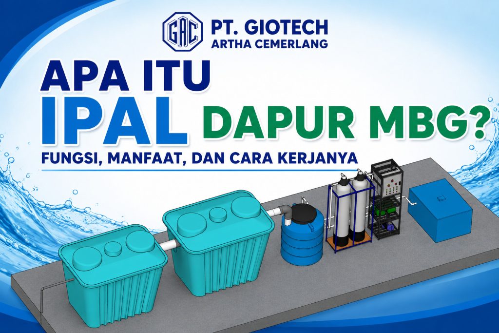 Apa Itu IPAL Dapur MBG? Fungsi, Manfaat, dan Cara Kerjanya