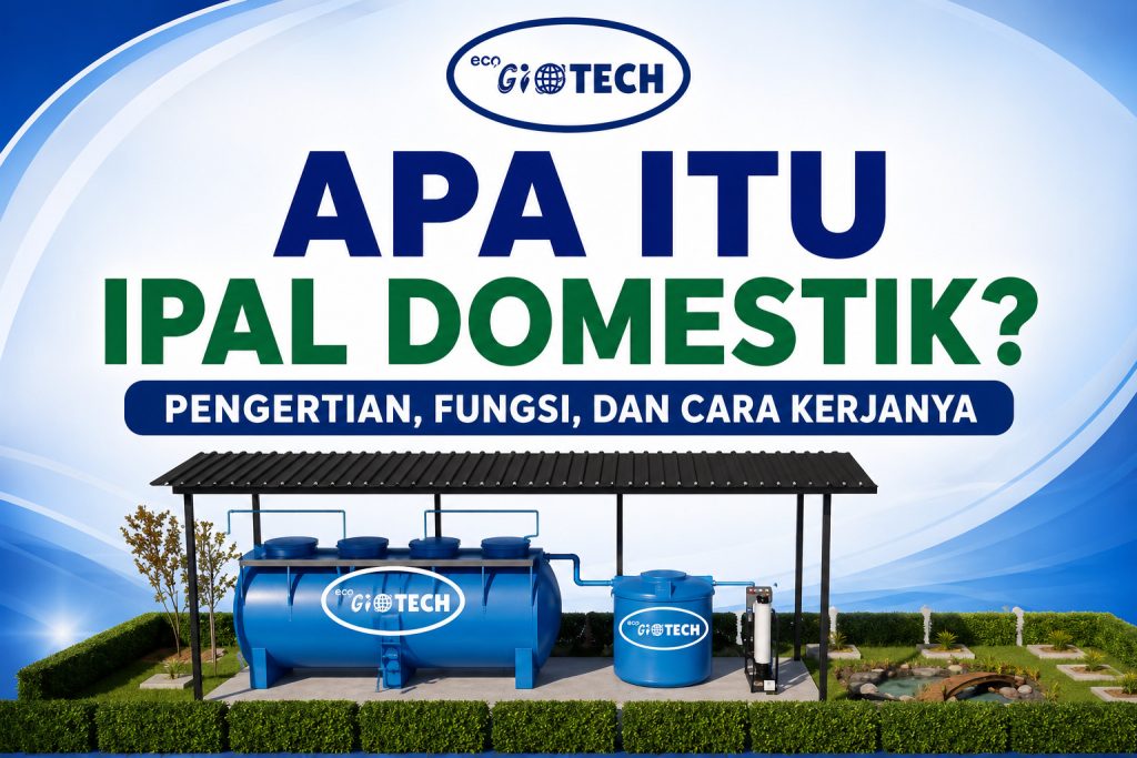 Apa Itu IPAL Domestik? Pengertian, Fungsi, dan Cara Kerjanya