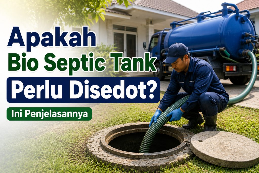 Apakah Bio Septic Tank Perlu Disedot? Ini Penjelasannya