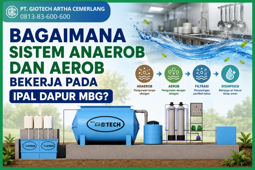 Bagaimana Sistem Anaerob dan Aerob Bekerja pada IPAL Dapur MBG?