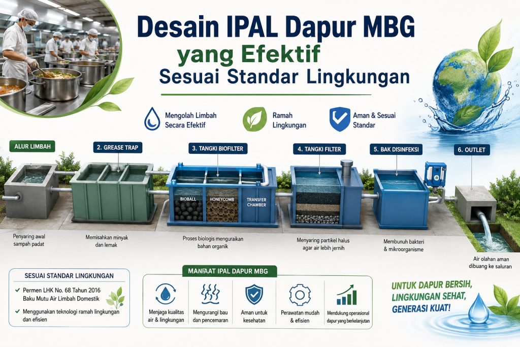 desain ipal dapur mbg
