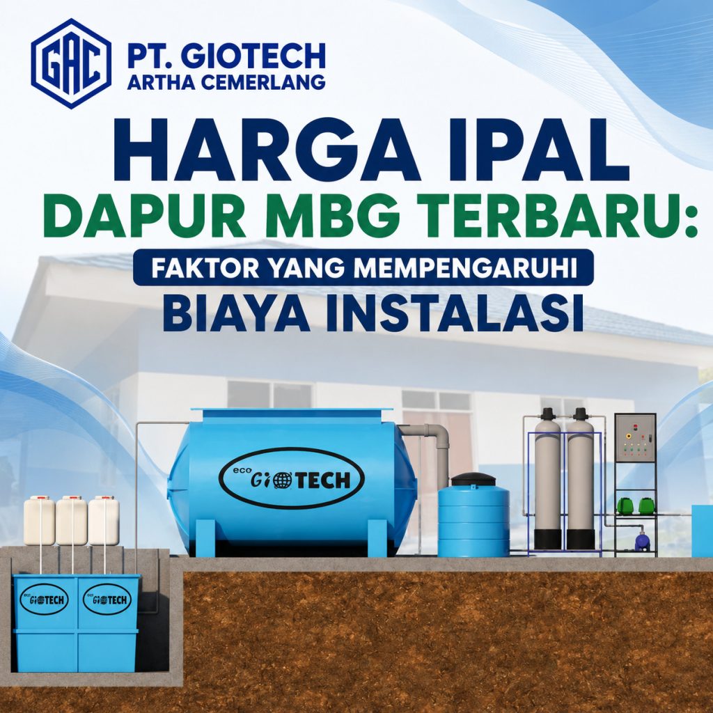 Harga IPAL Dapur MBG Terbaru: Faktor yang Mempengaruhi Biaya Instalasi
