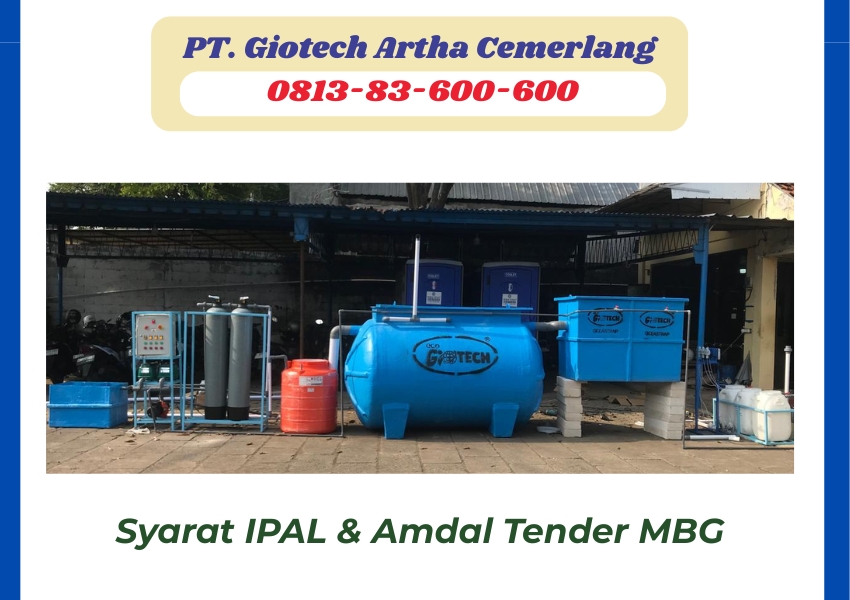 Syarat IPAL & Amdal Tender MBG