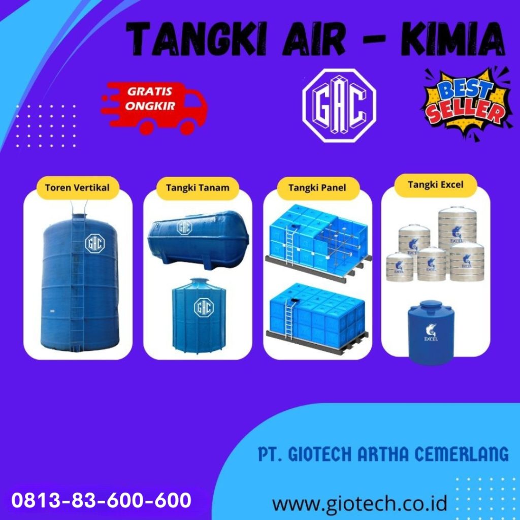 tangki air fiberglass