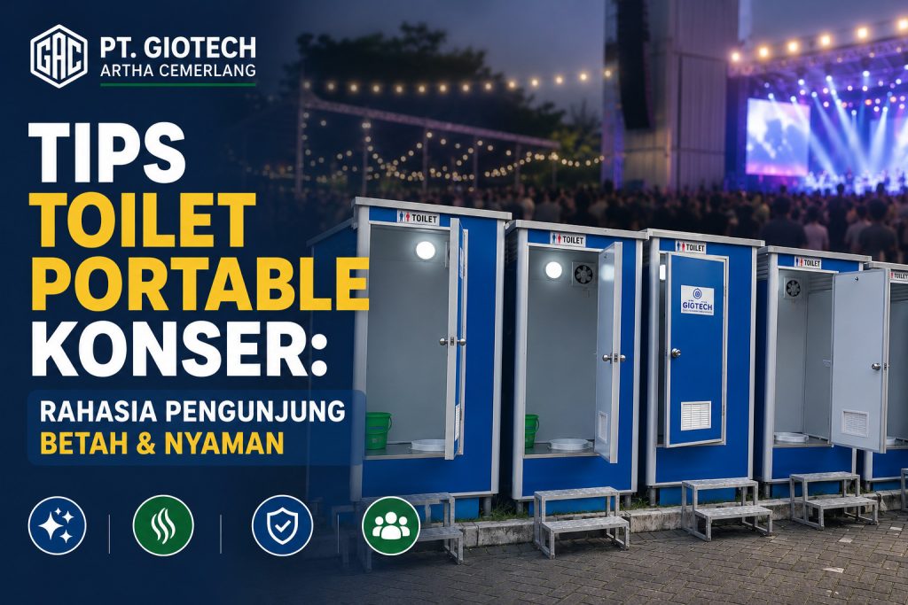 Tips Toilet Portable Konser: Rahasia Pengunjung Betah & Nyaman