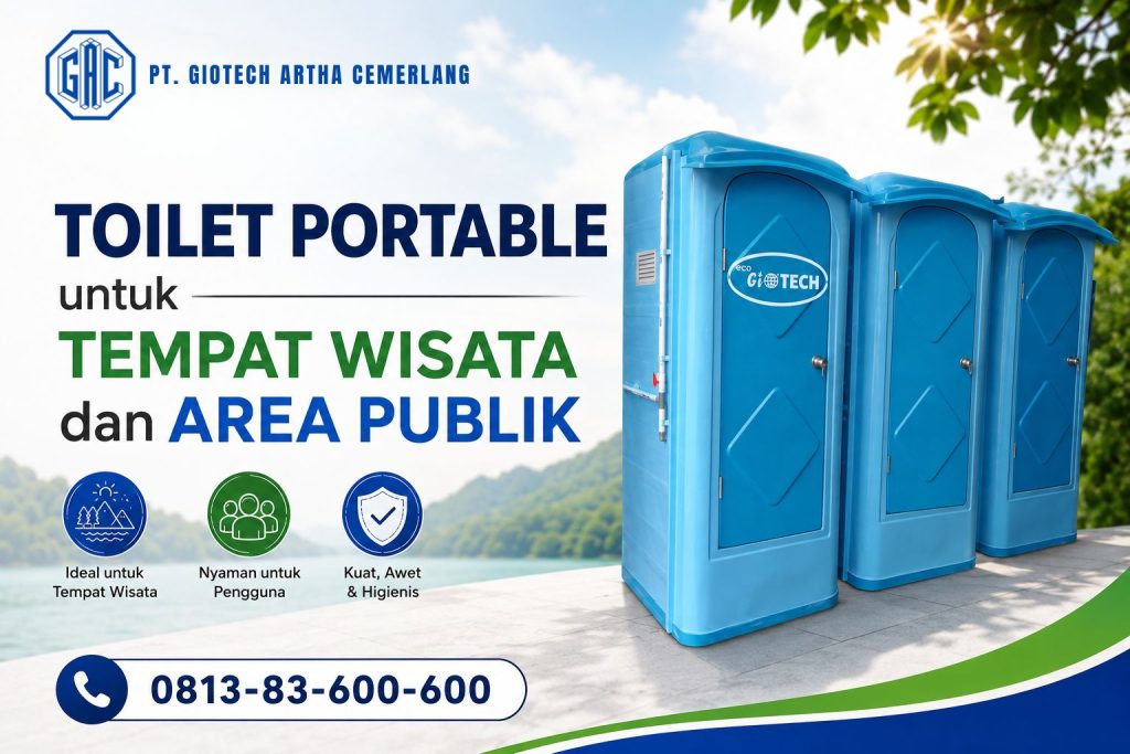 Toilet Portable untuk Tempat Wisata dan Area Publik