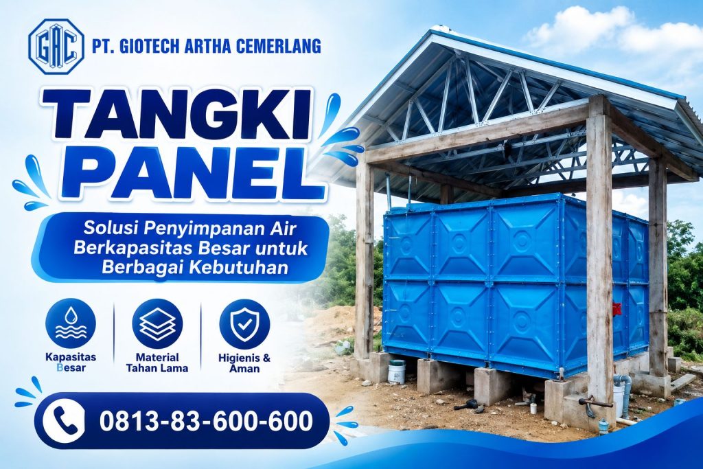 Tangki Panel: Solusi Penyimpanan Air Berkapasitas Besar untuk Berbagai Kebutuhan