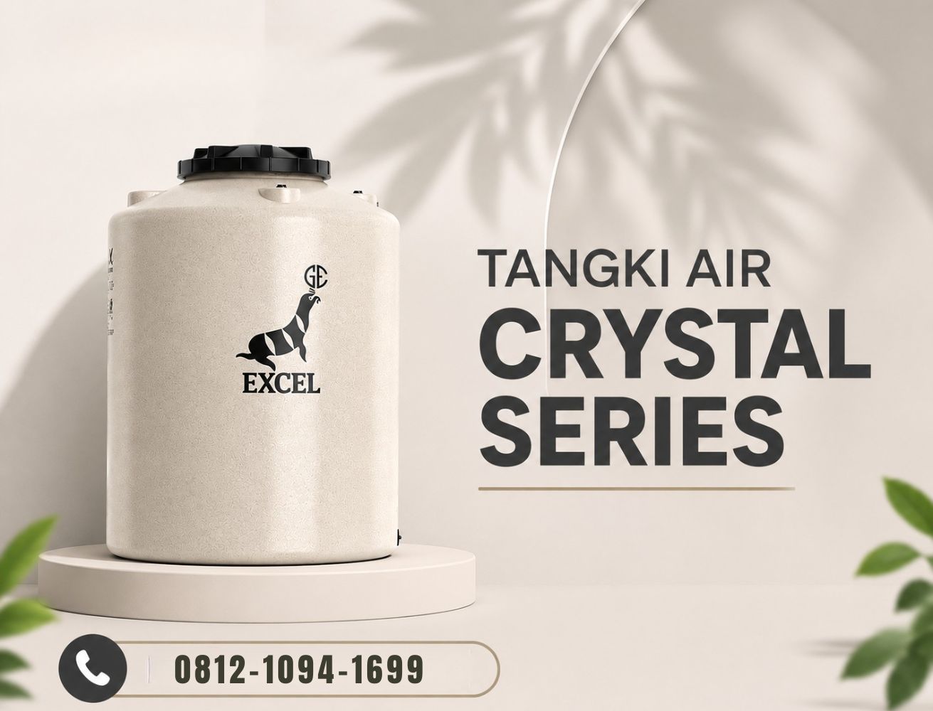 Tangki Air Excel Crystal Series