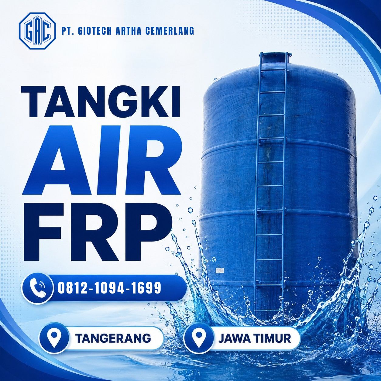 Tangki Air FRP Giotech