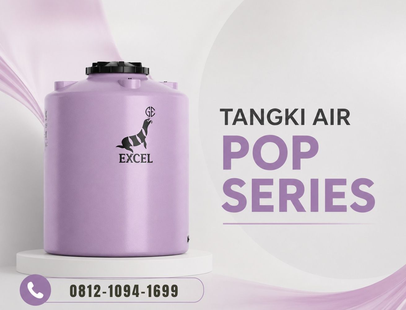 Tangki Air Excel Pop Series