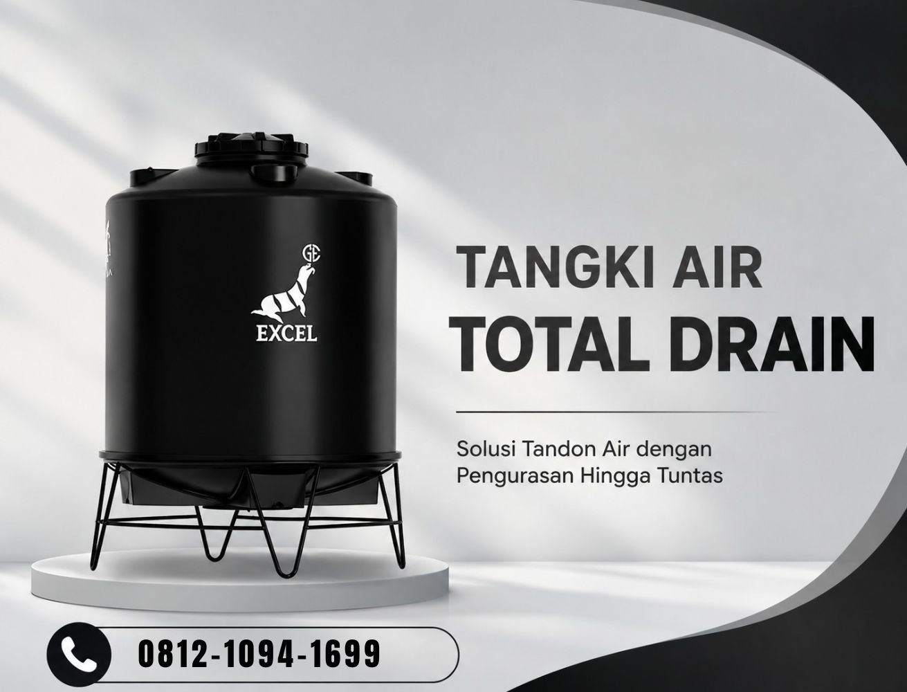 Tangki Air Excel Total Drain