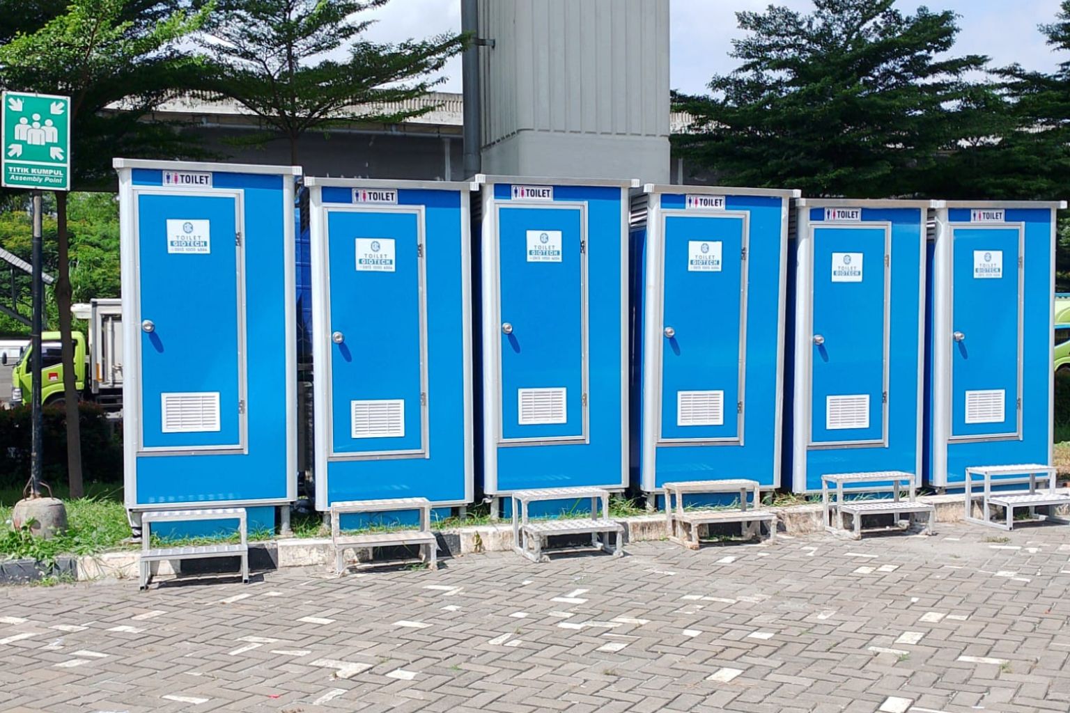 Rental Toilet Portable Giotech