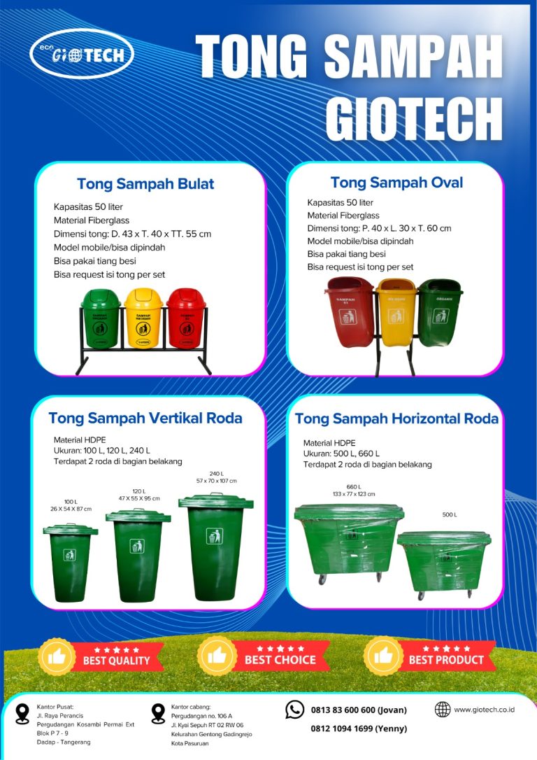 Tong Sampah Giotech