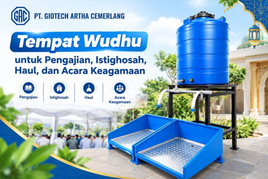 tempat wudhu untuk pengajian